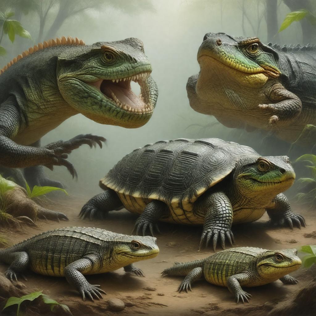 AI-created image of Reptilia