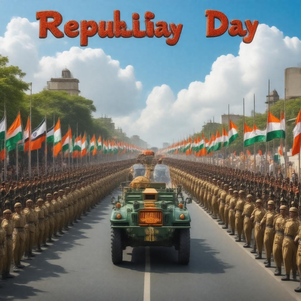 AI-created image of Republic Day