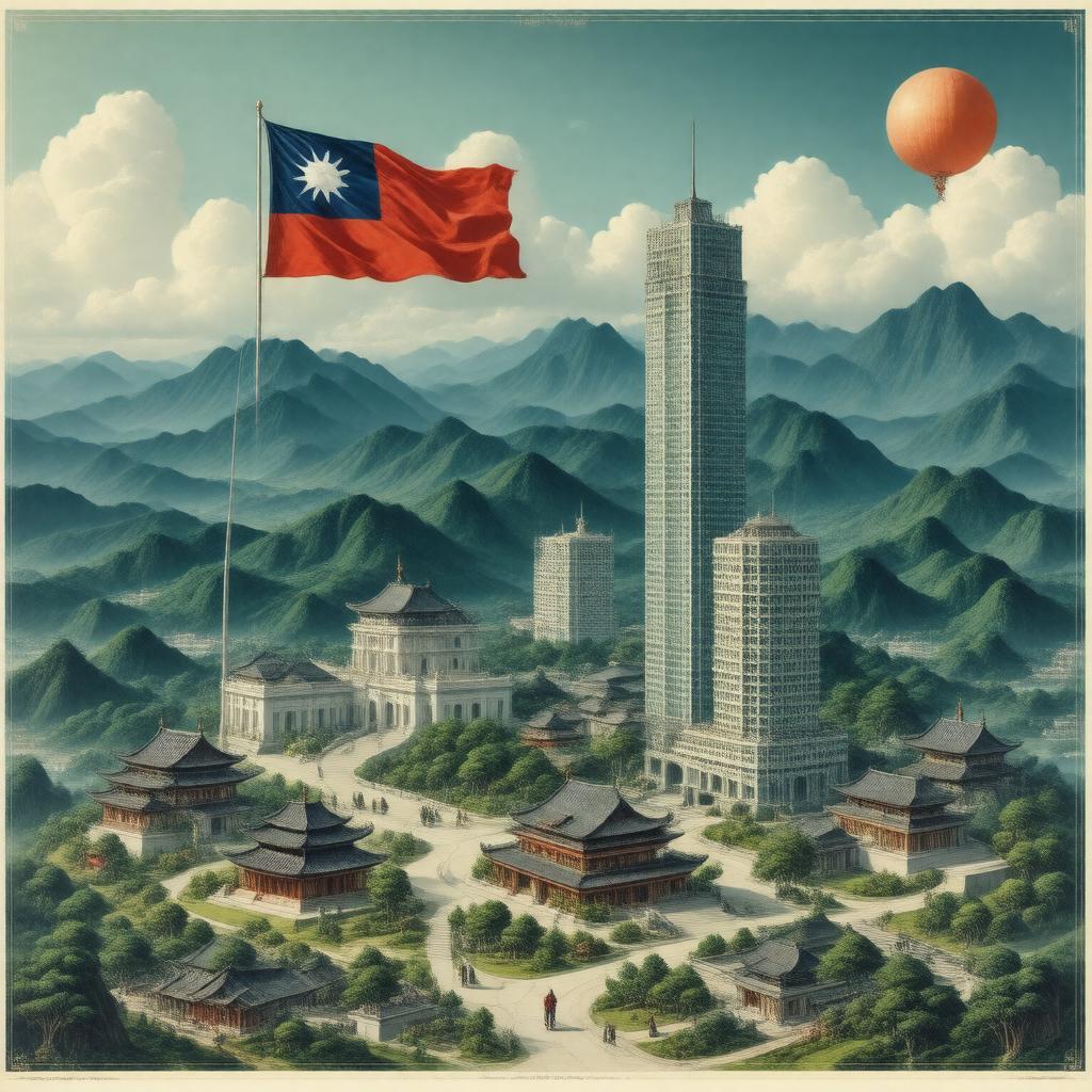 AI-created image of Republic of China
