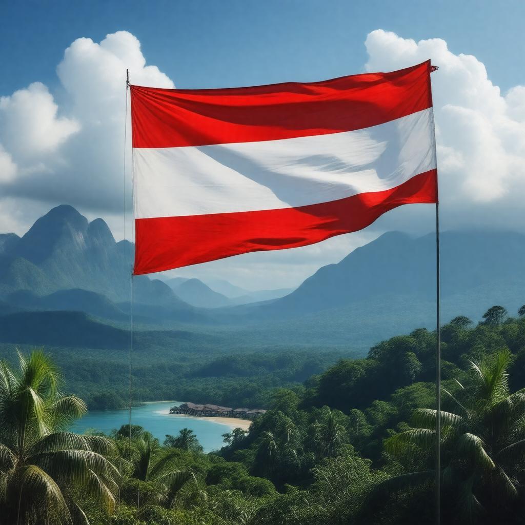 AI-created image of Republic of Indonesia