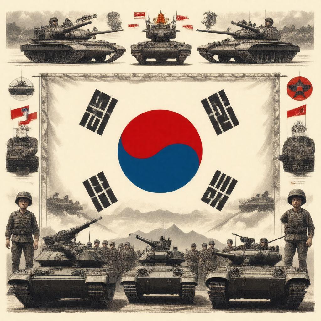 Click to view larger image AI-created image of Republic of Korea Armed Forces