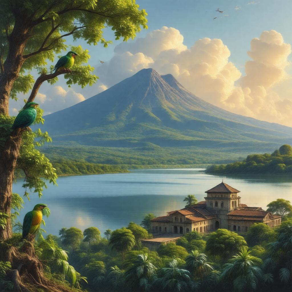 AI-created image of Republic of Nicaragua