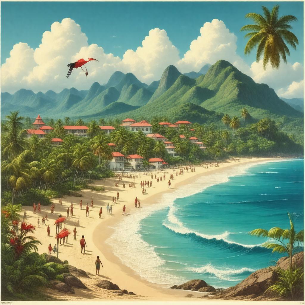 AI-created image of Republic of Trinidad and Tobago