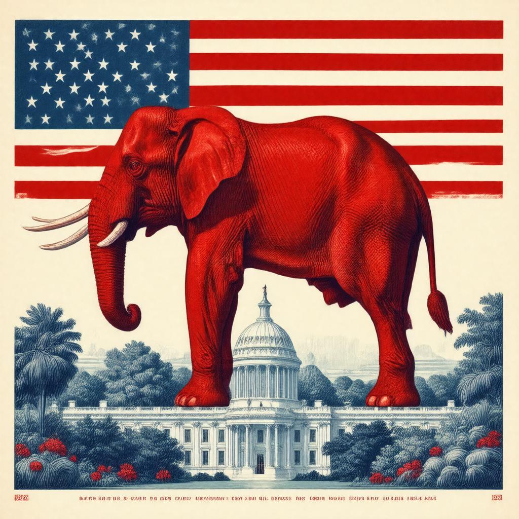 AI-created image of Republican Party (United States)