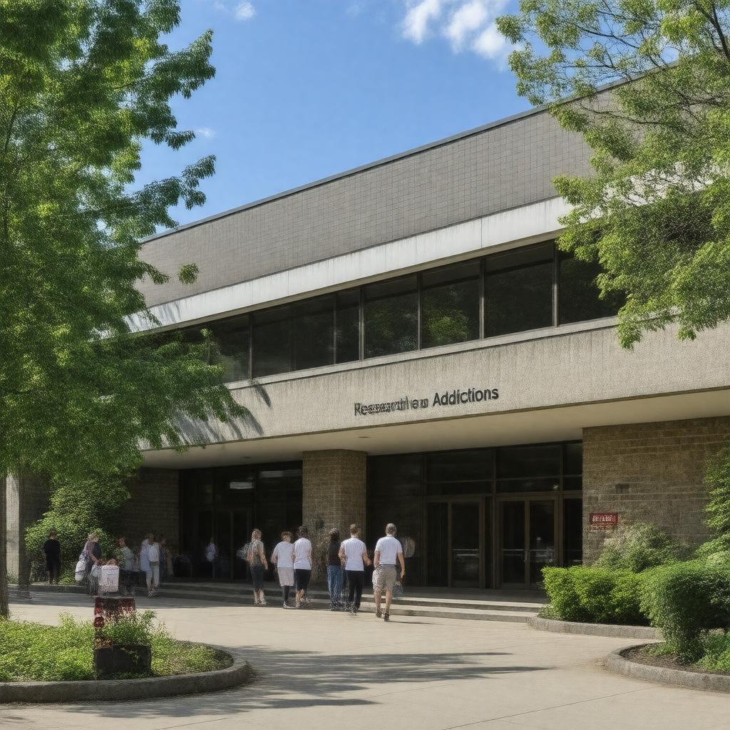 Click to view larger image AI-created image of Research Institute on Addictions