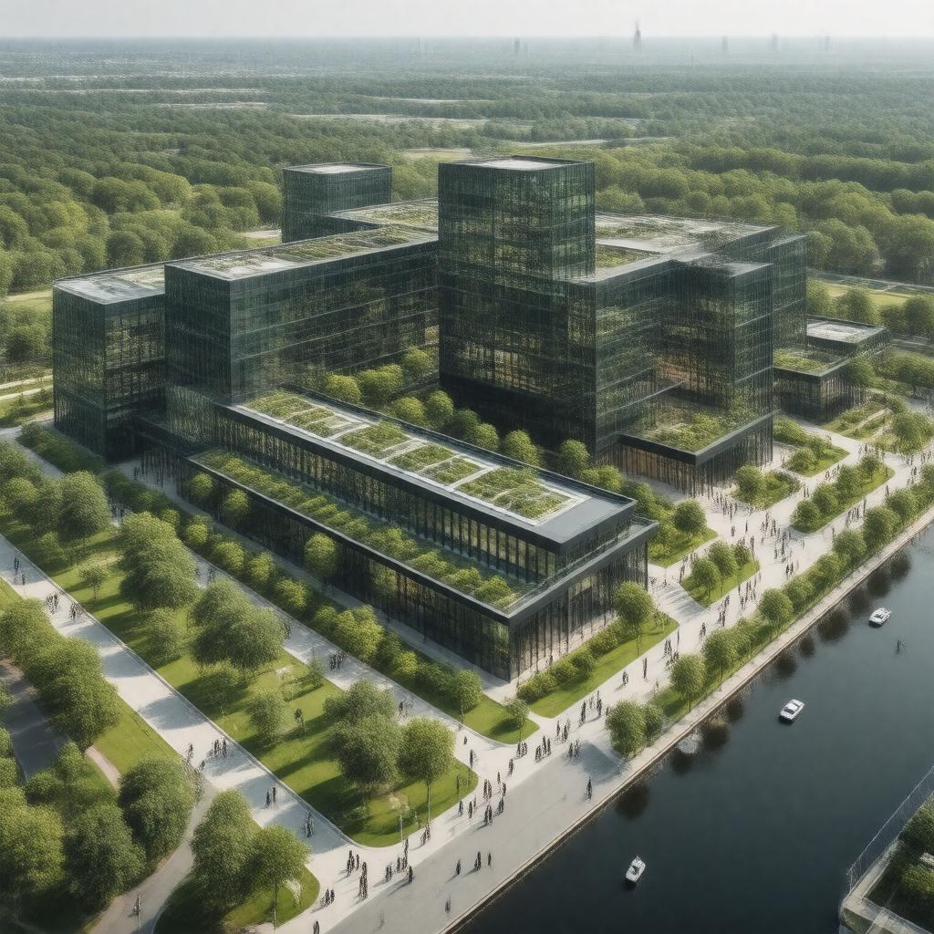 Click to view larger image AI-created image of Research Park