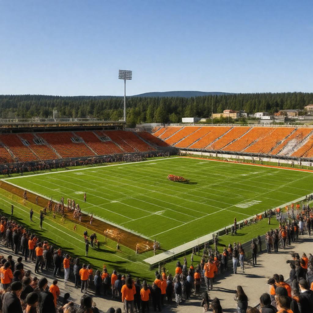 Click to view larger image AI-created image of Reser Stadium