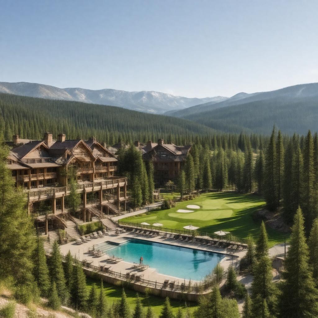 AI-created image of Resort at Squaw Creek