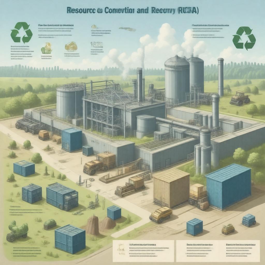 AI-created image of Resource Conservation and Recovery Act
