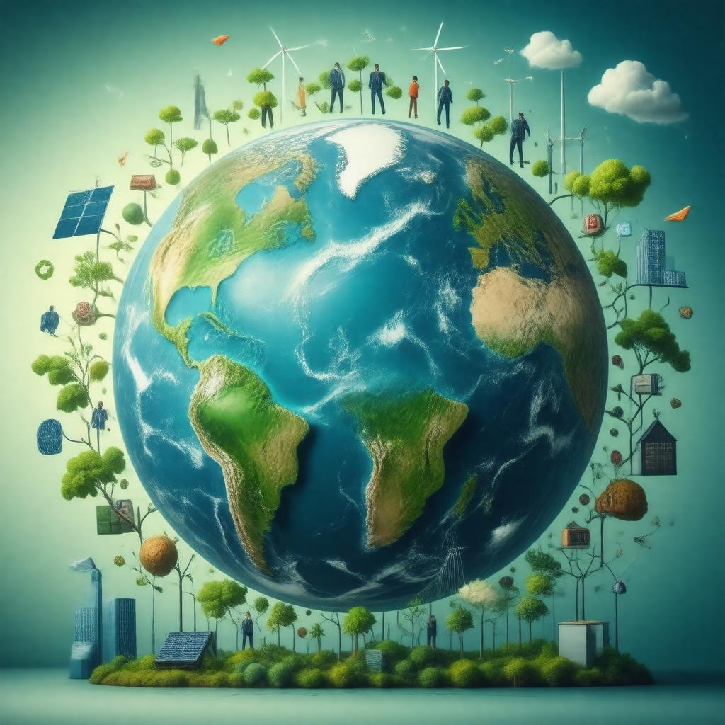 AI-created image of Responsabilité Sociétale des Entreprises