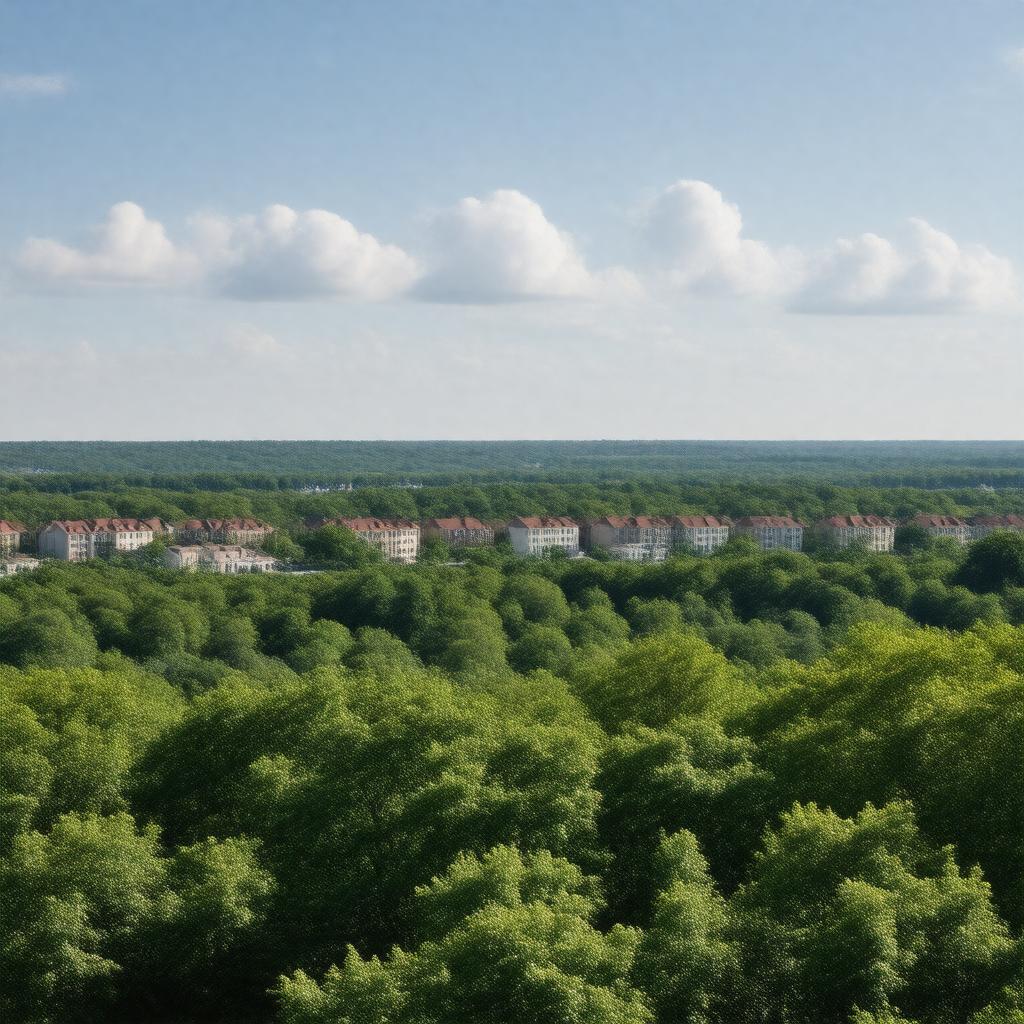 AI-created image of Reston, Virginia