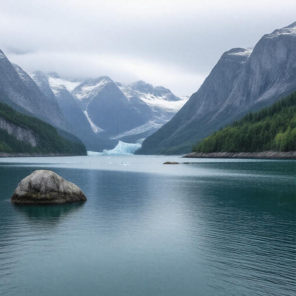 AI-created image of Resurrection Bay