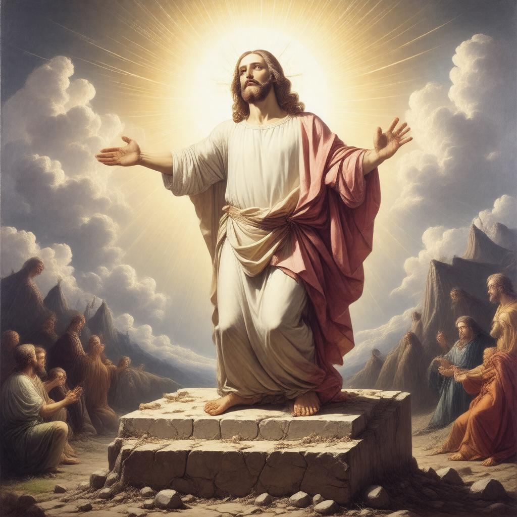 AI-created image of Resurrection of Christ