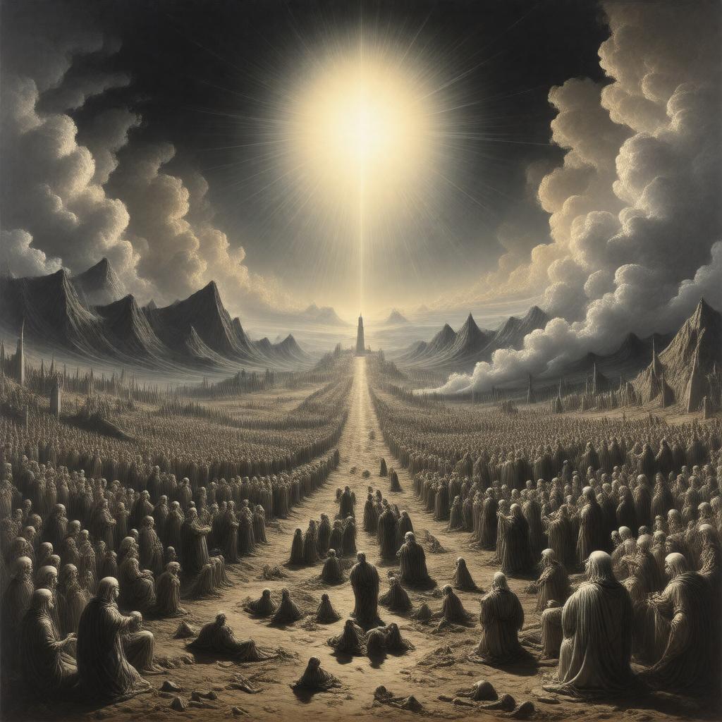 AI-created image of Resurrection of the Dead