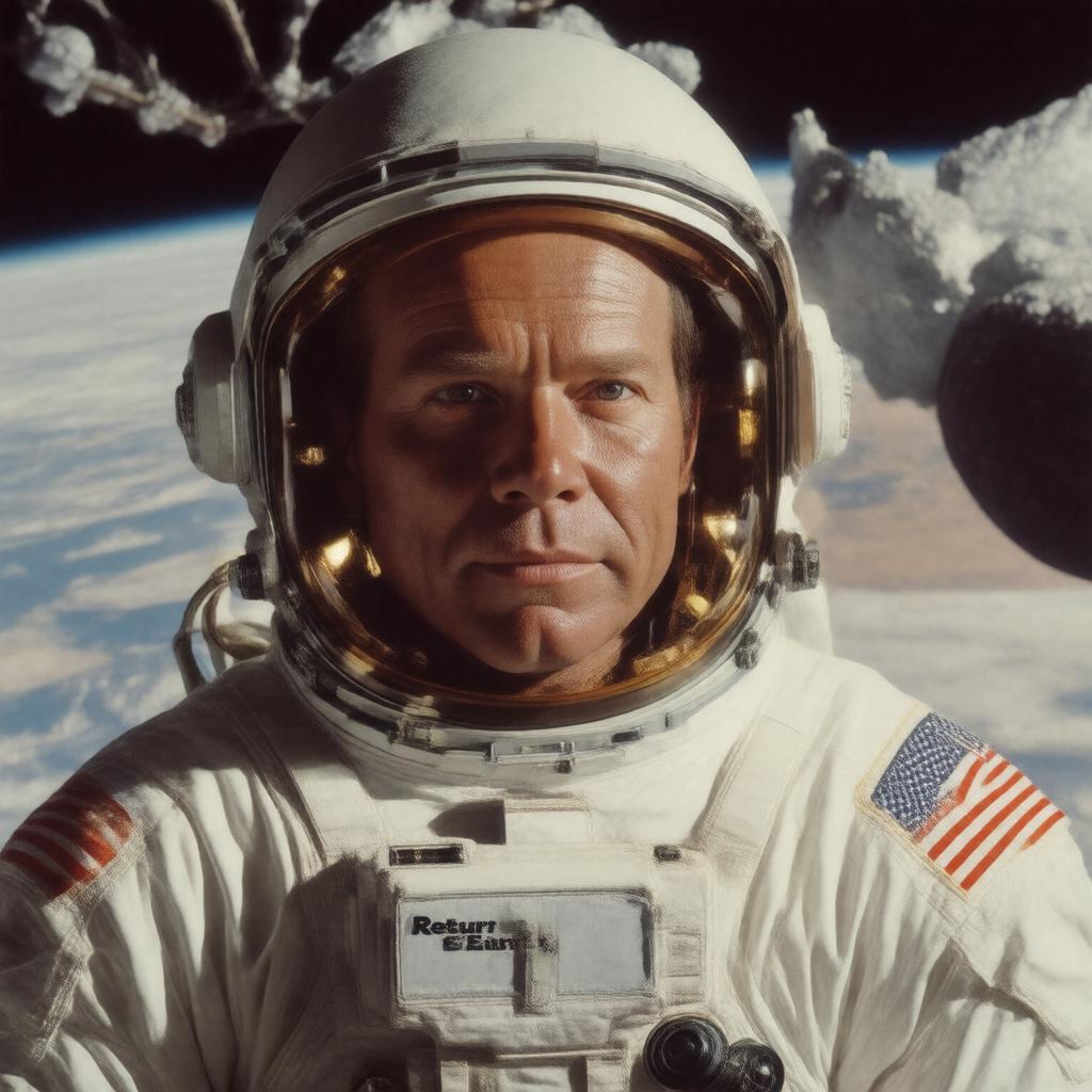AI-created image of Return to Earth
