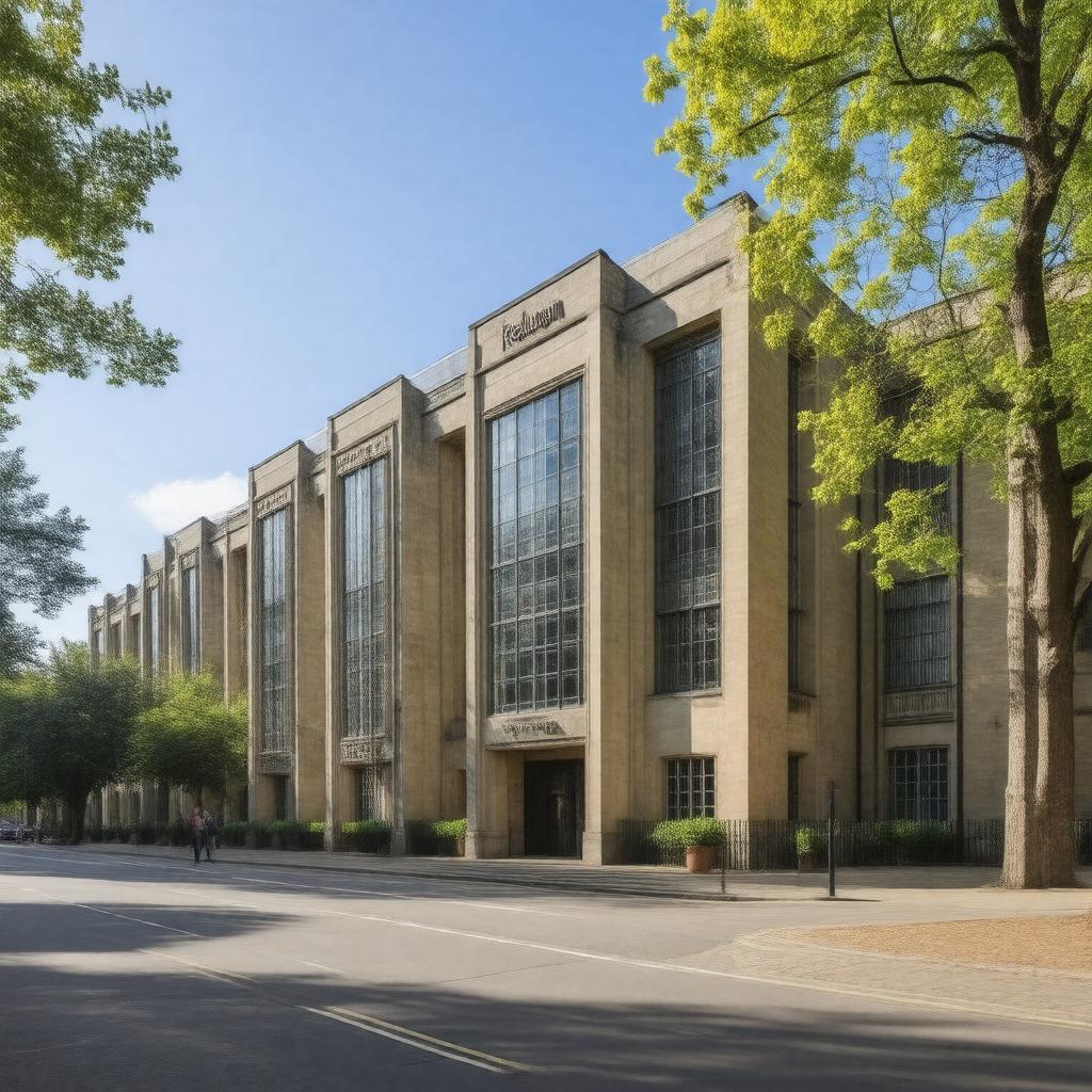 Click to view larger image AI-created image of Reuben College