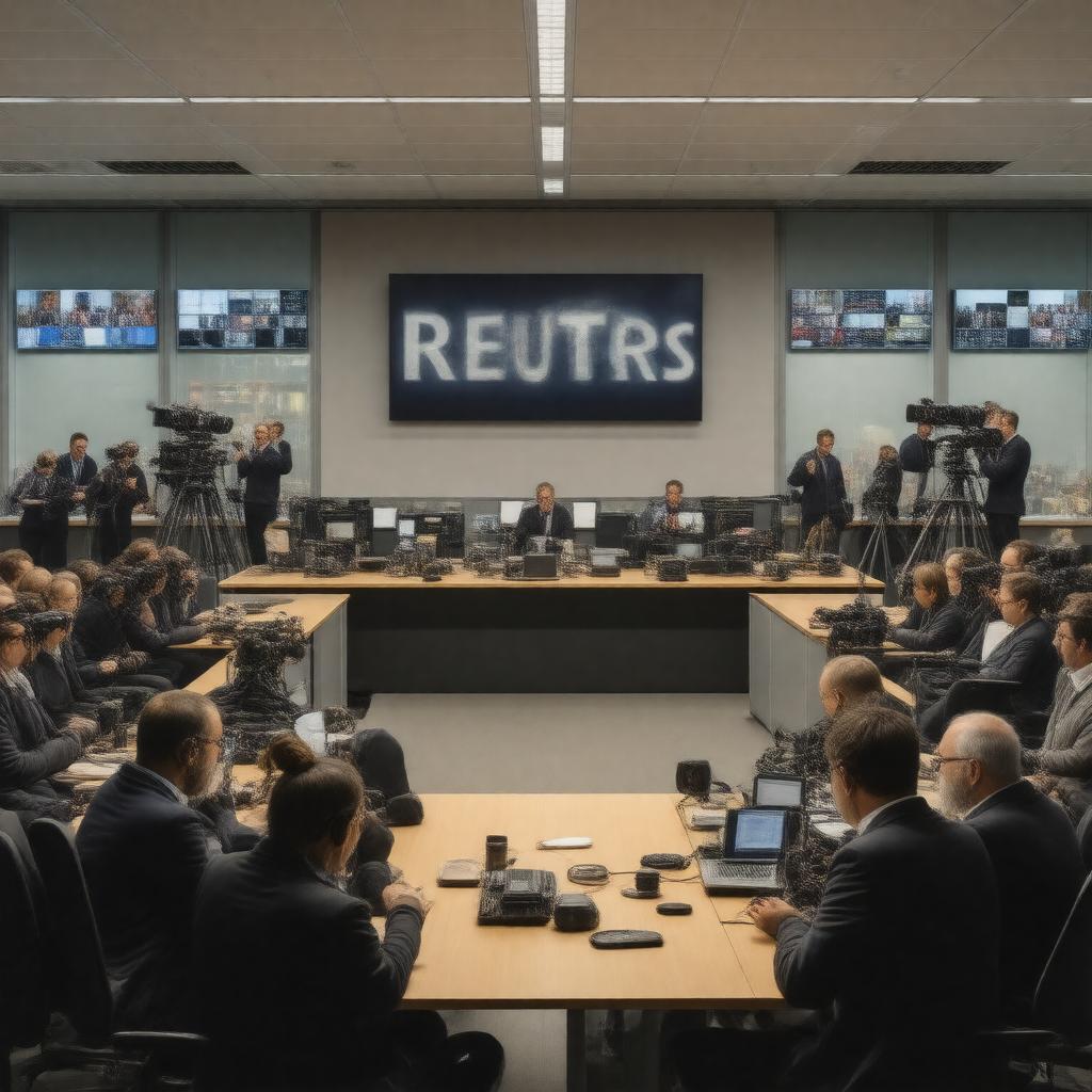 AI-created image of Reuters News Agency