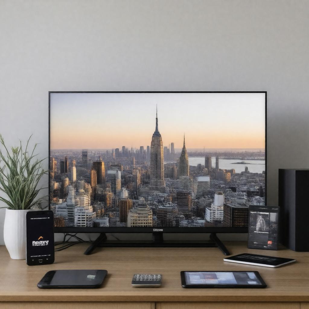 Click to view larger image AI-created image of Reuters TV