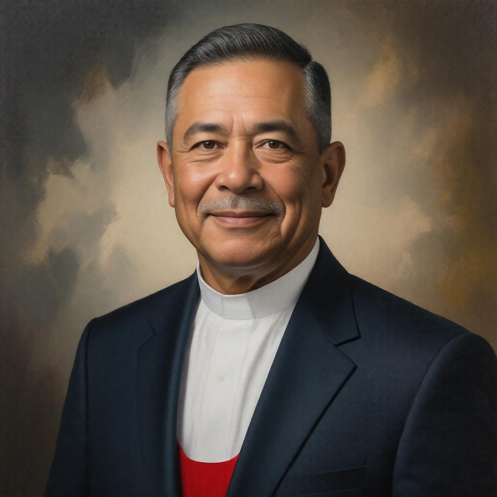 Click to view larger image AI-created image of Rev. Peter Morales