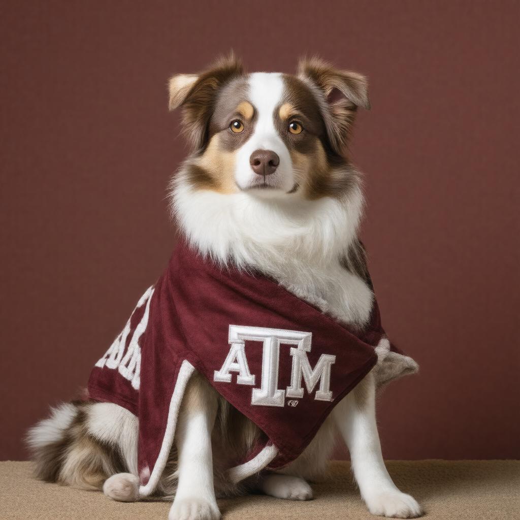 Click to view larger image AI-created image of Reveille (mascot)