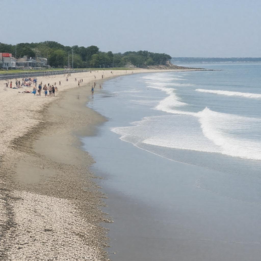 Click to view larger image AI-created image of Revere Beach Reservation