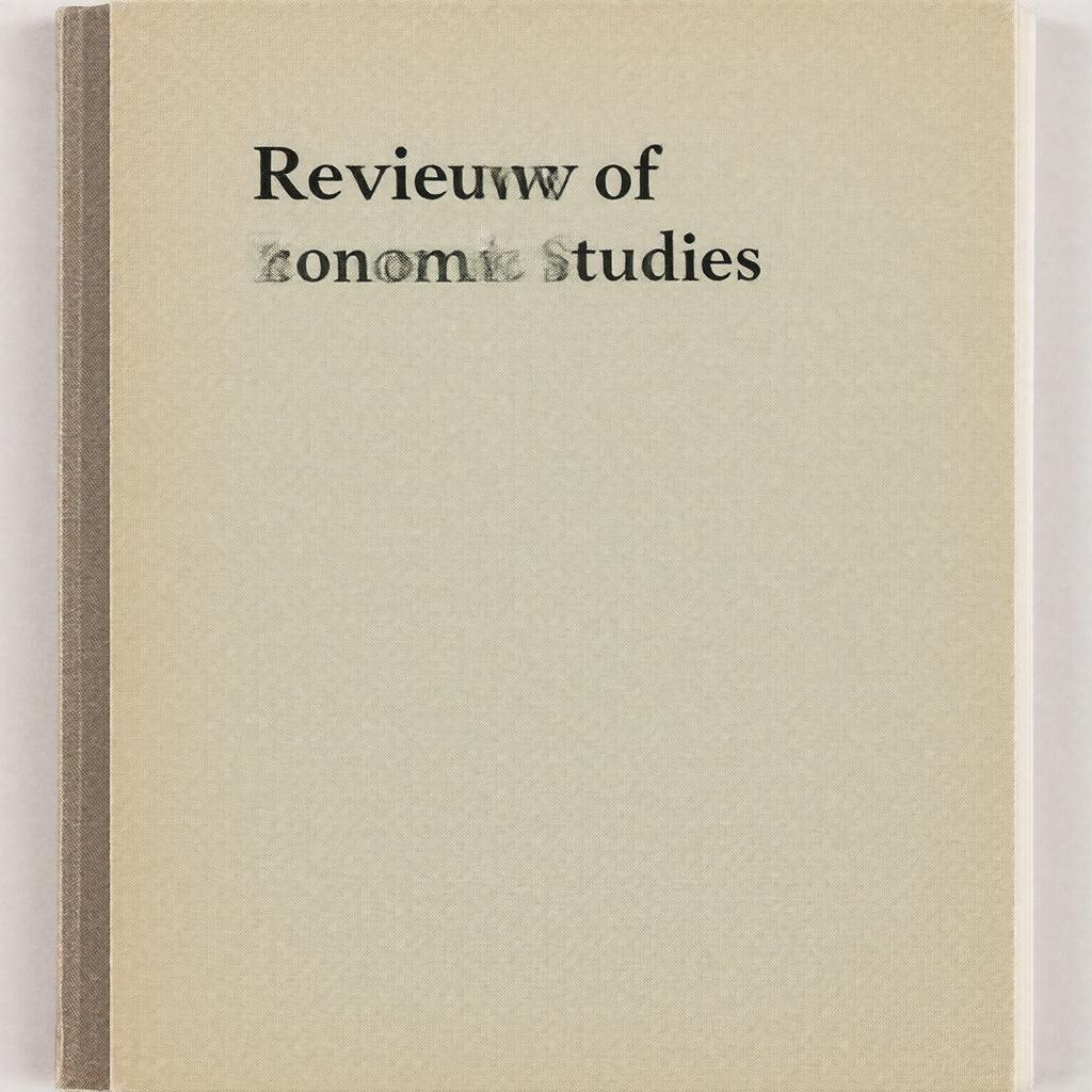 Click to view larger image AI-created image of Review of Economic Studies