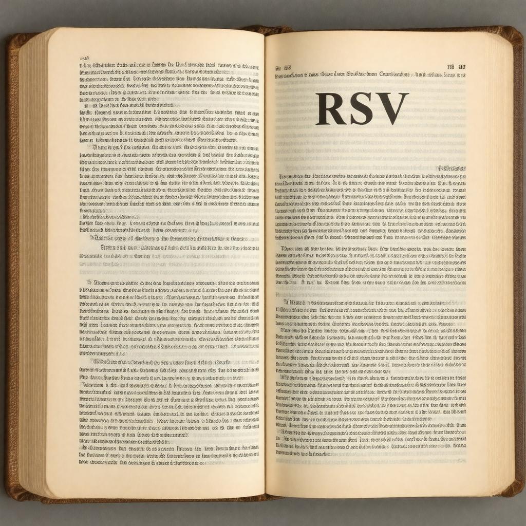 AI-created image of Revised Standard Version