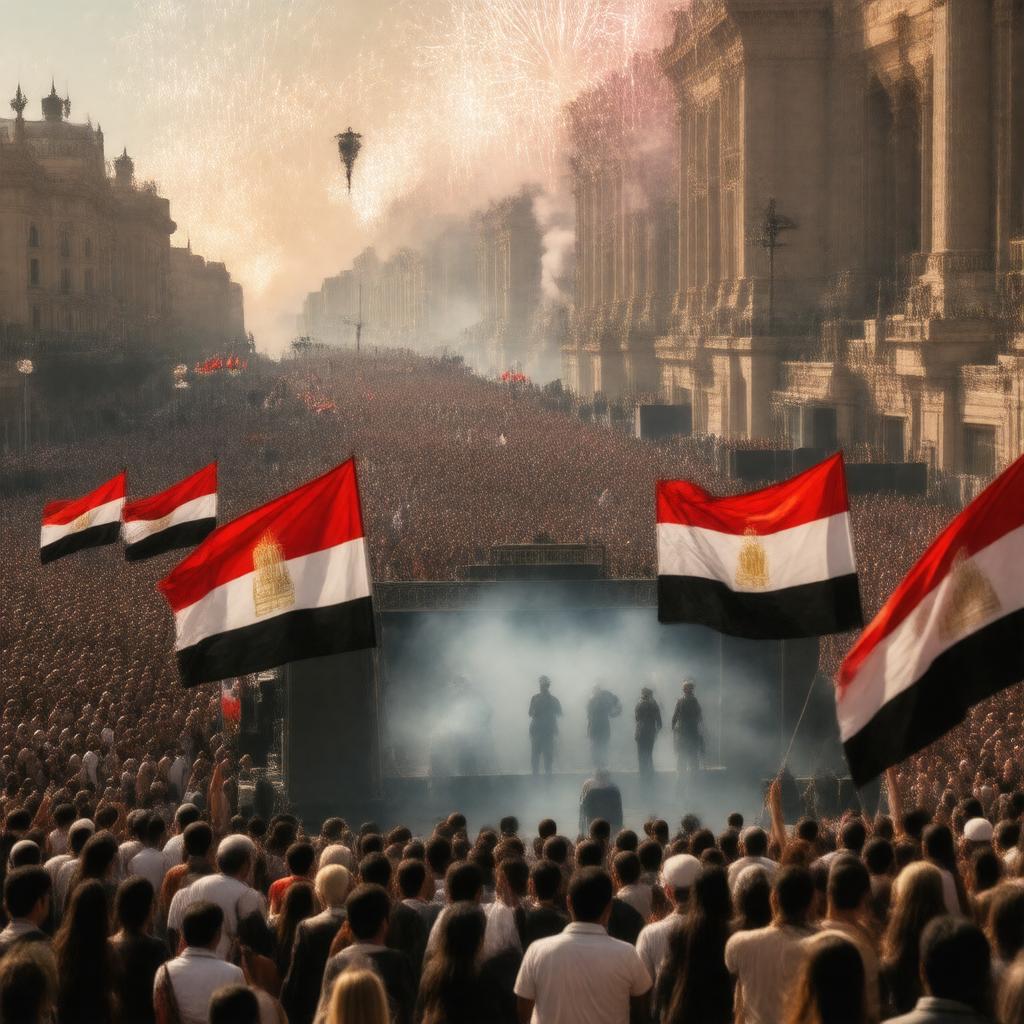 Click to view larger image AI-created image of Revolution Day