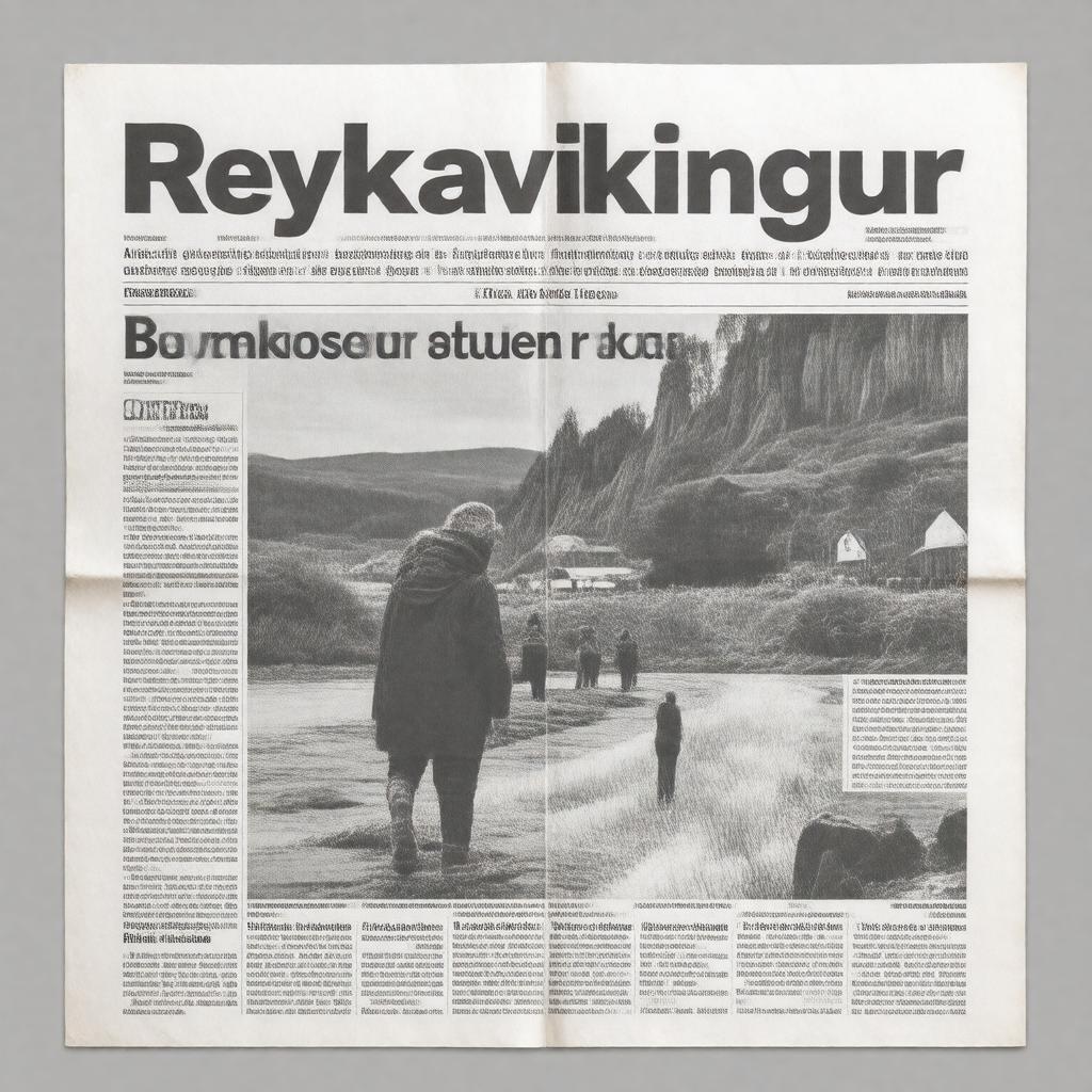 AI-created image of Reykjavíkingur