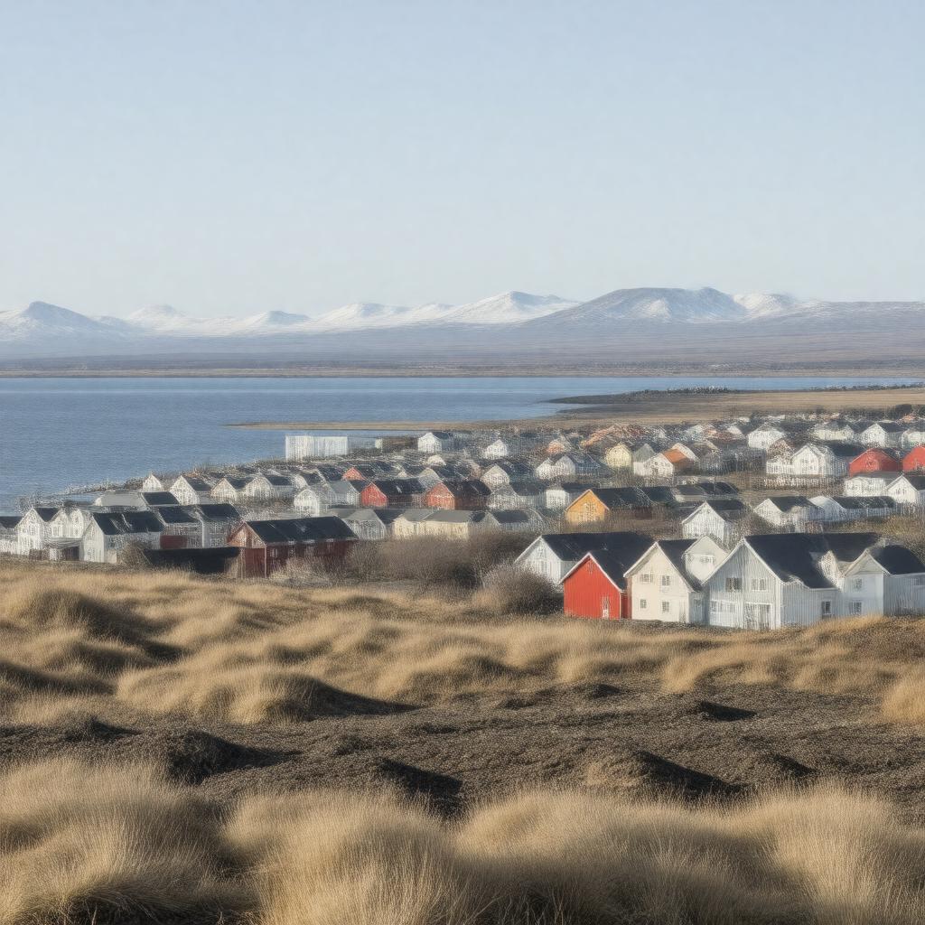 AI-created image of Reykjavíkurborg