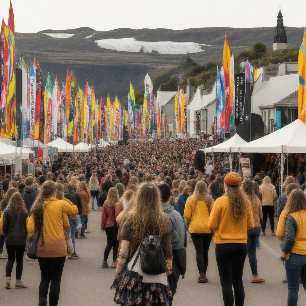 AI-created image of Reykjavik Arts Festival