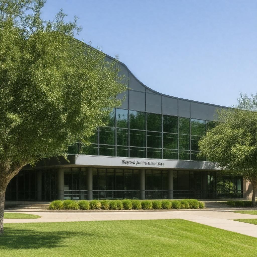 Click to view larger image AI-created image of Reynolds Journalism Institute