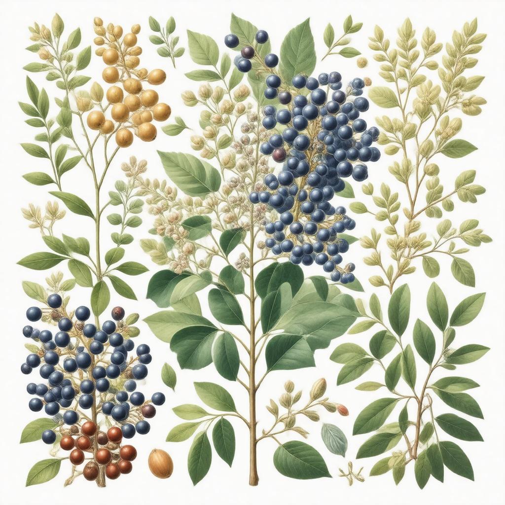 Click to view larger image AI-created image of Rhamnaceae