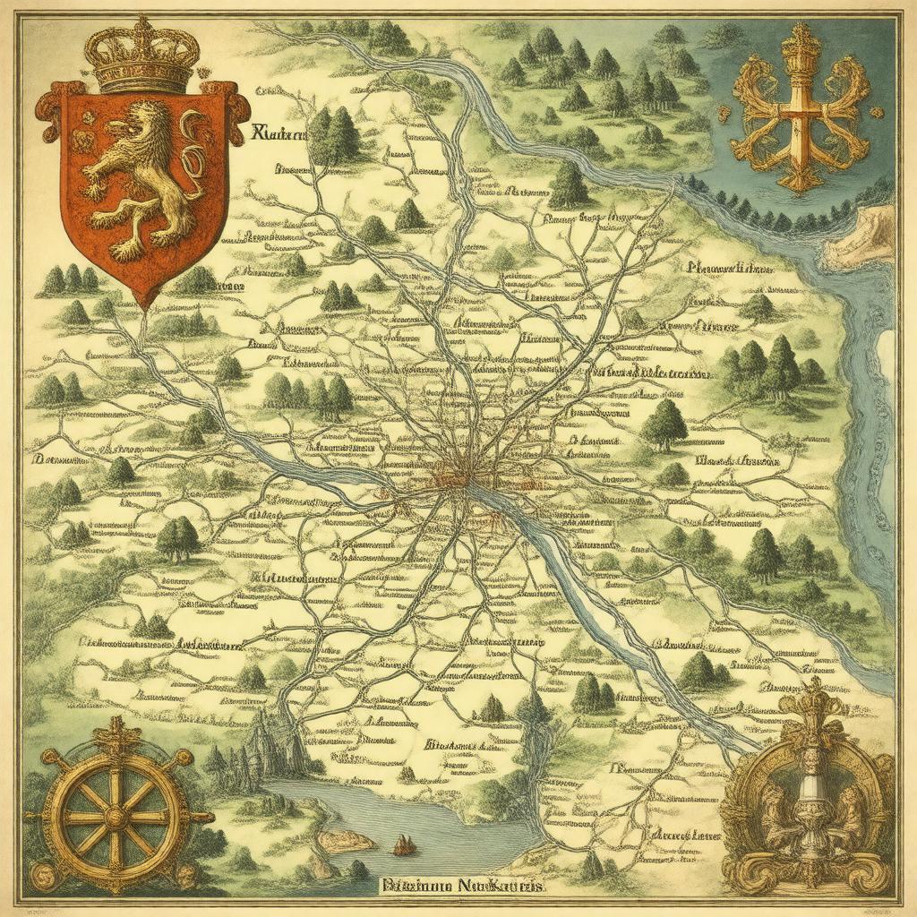 AI-created image of Rhein-Neckar-Kreis