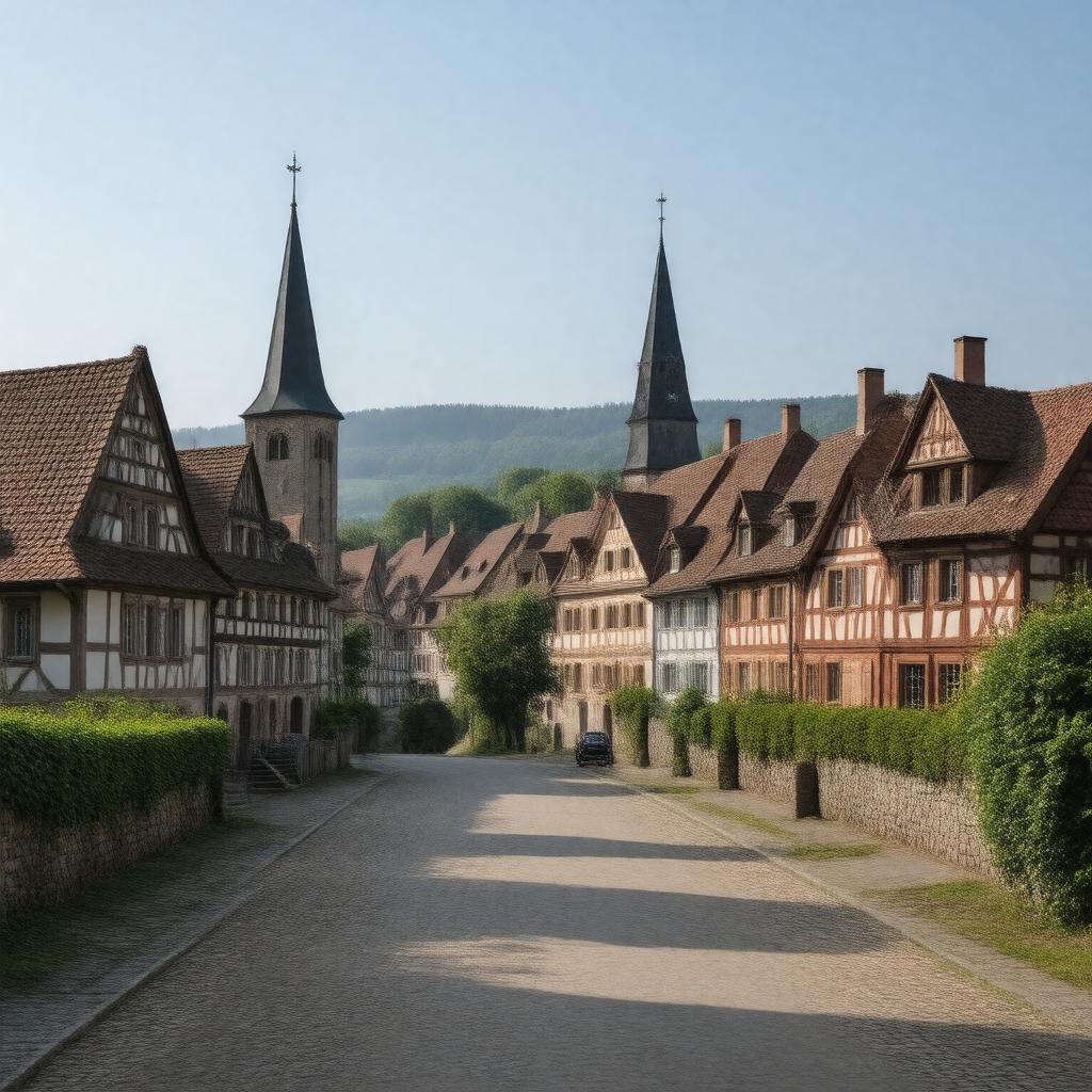 Click to view larger image AI-created image of Rheinberg