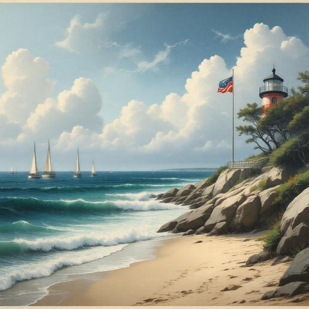 AI-created image of Rhode Island