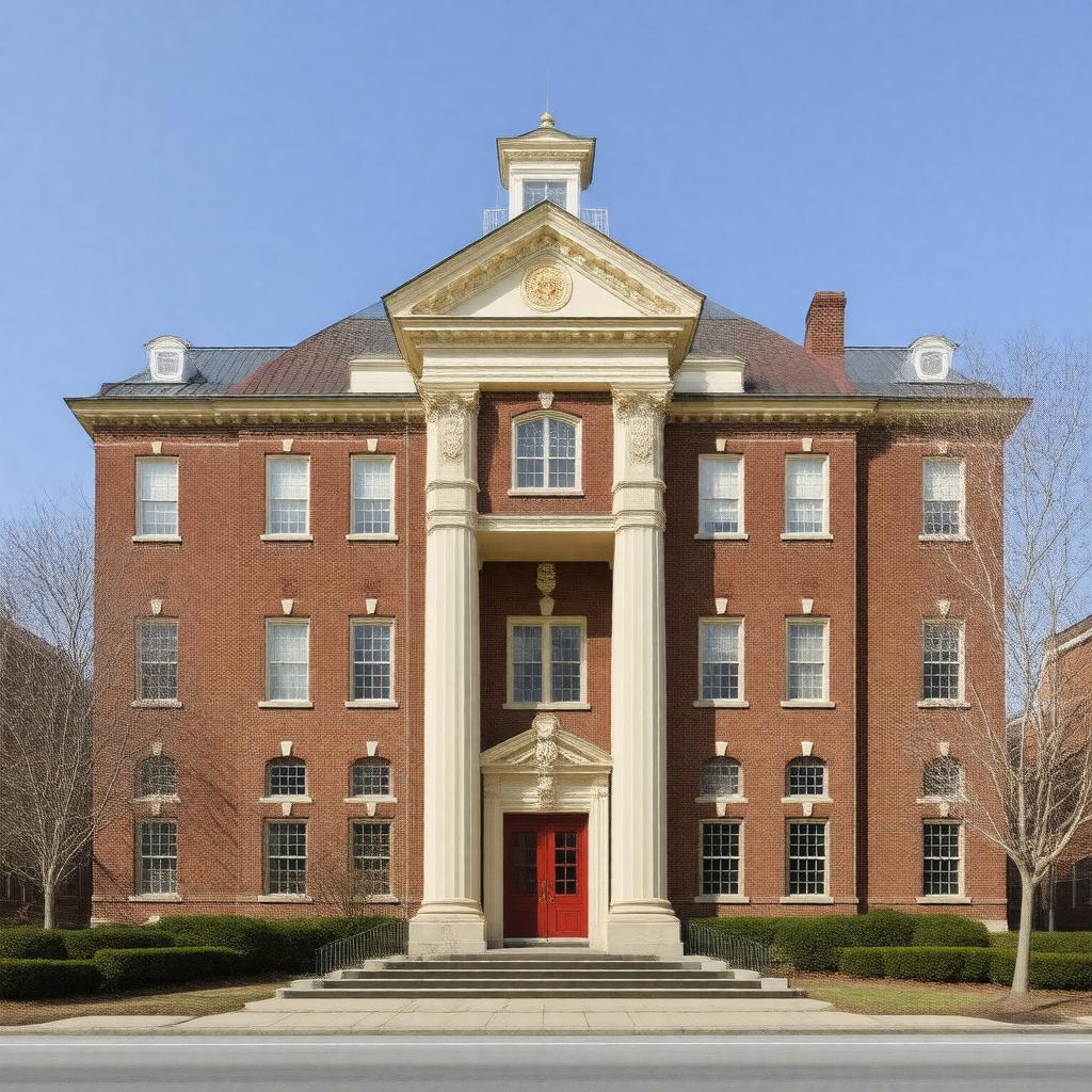 AI-created image of Rhode Island College