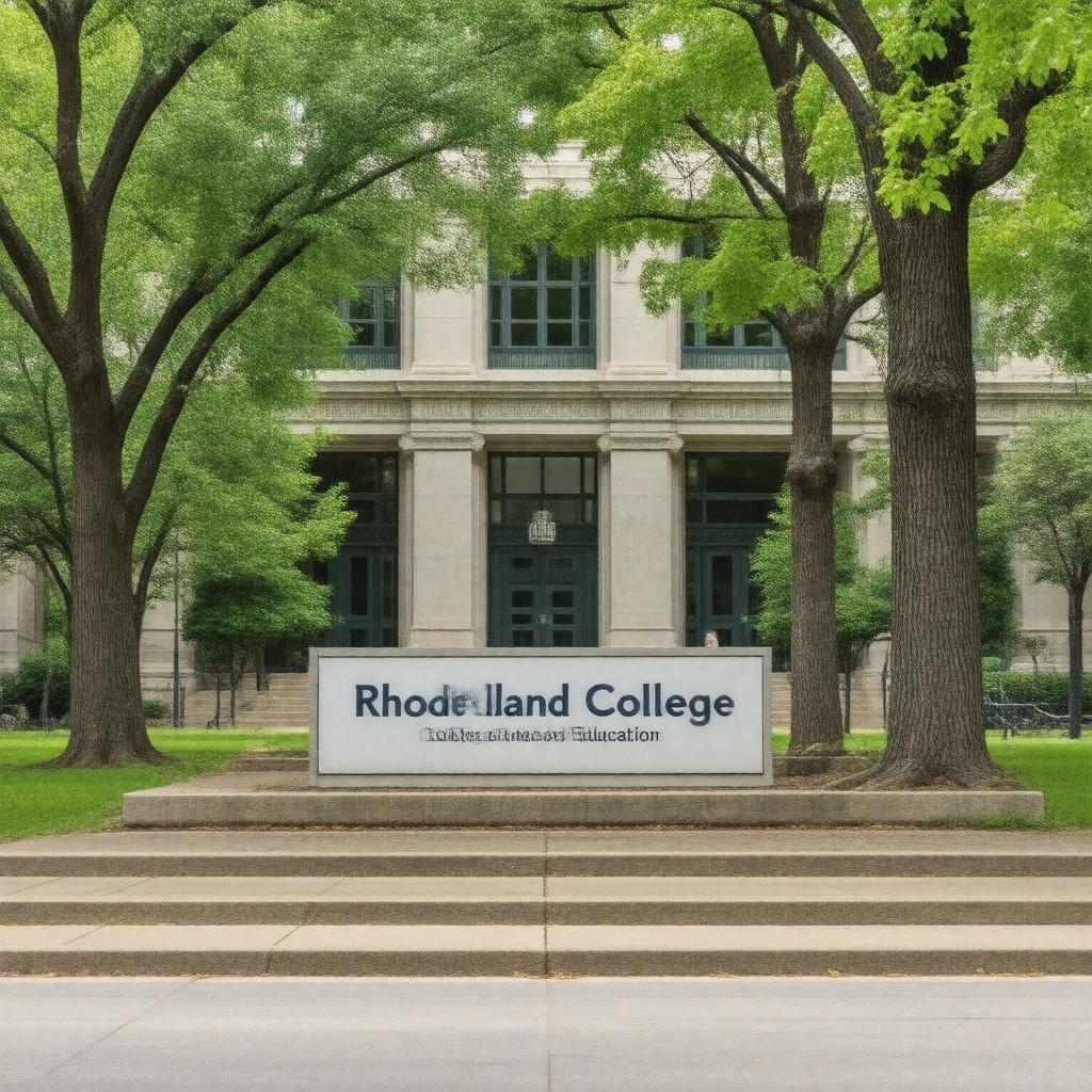 AI-created image of Rhode Island College of Education
