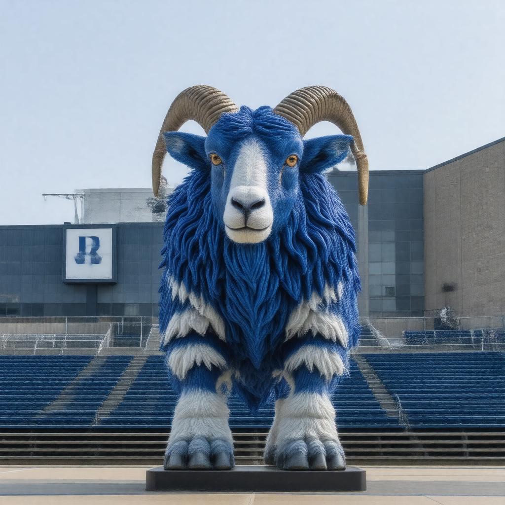 Click to view larger image AI-created image of Rhode Island Rams