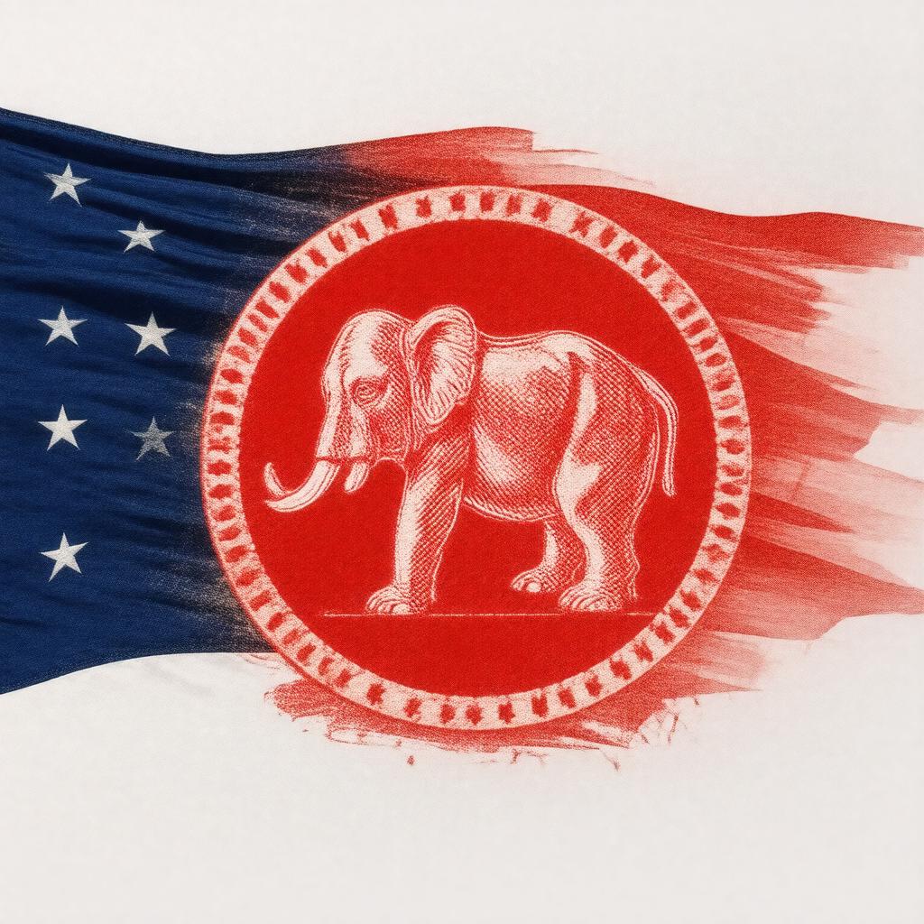 Click to view larger image AI-created image of Rhode Island Republican Party