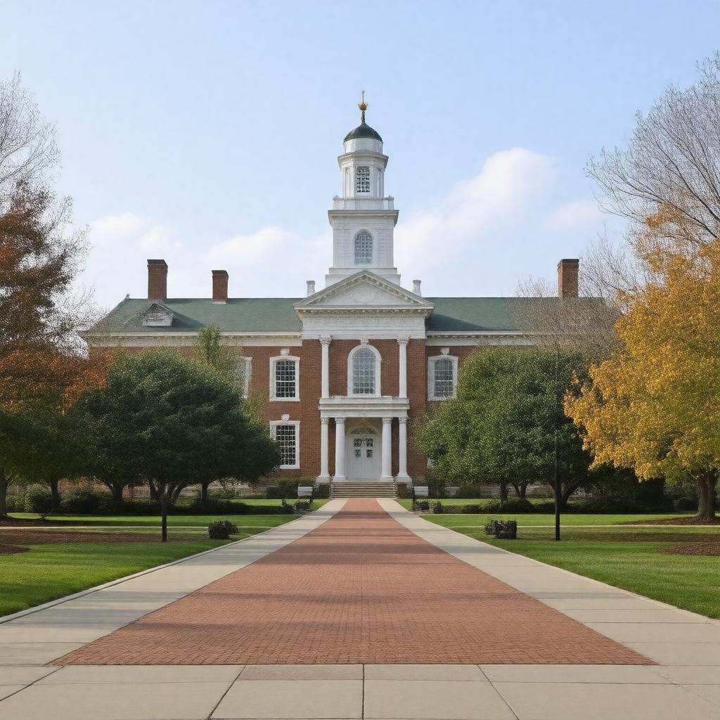 AI-created image of Rhode Island State College