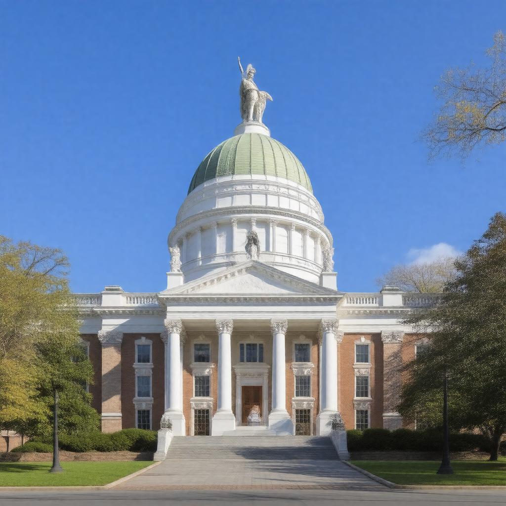 AI-created image of Rhode Island State House