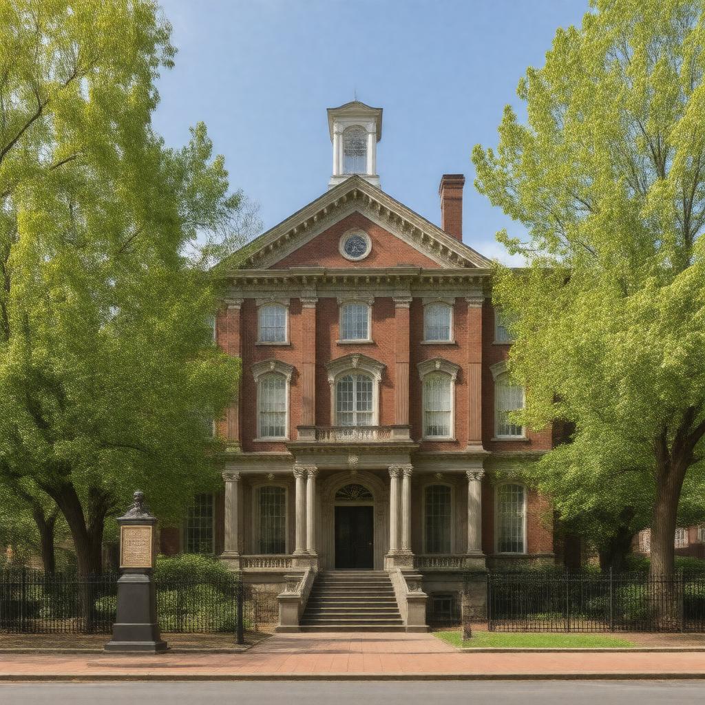 Click to view larger image AI-created image of Rhode Island State Normal School