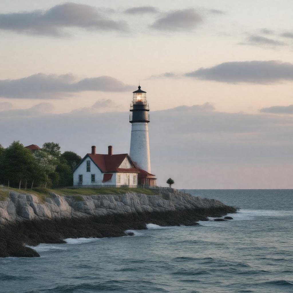 AI-created image of Rhode Island, United States