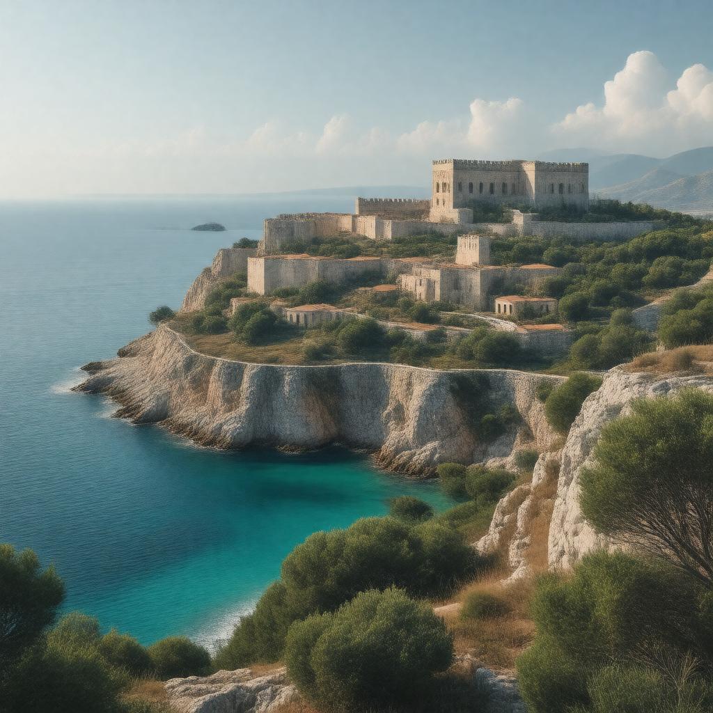 AI-created image of Rhodes
