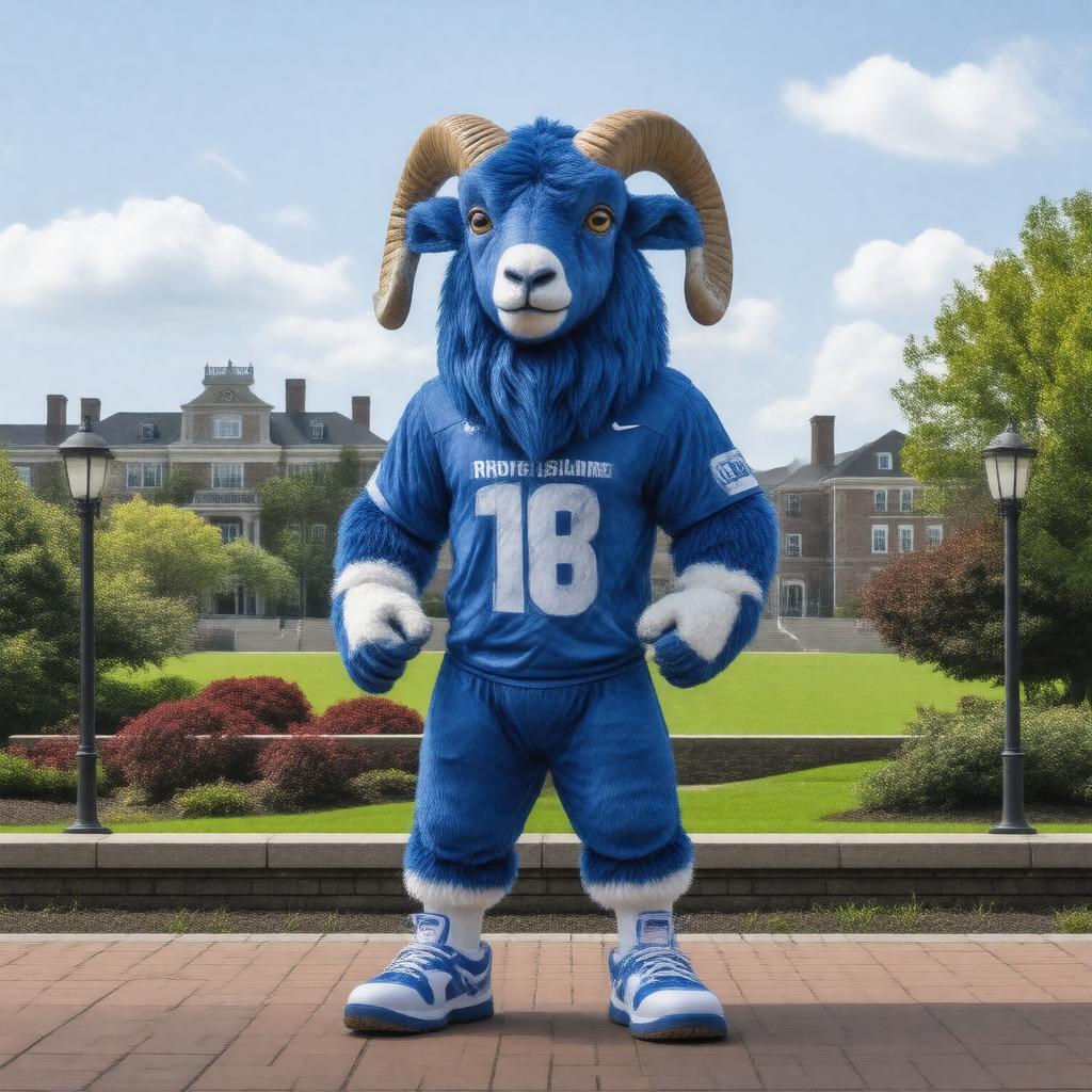 AI-created image of Rhody the Ram