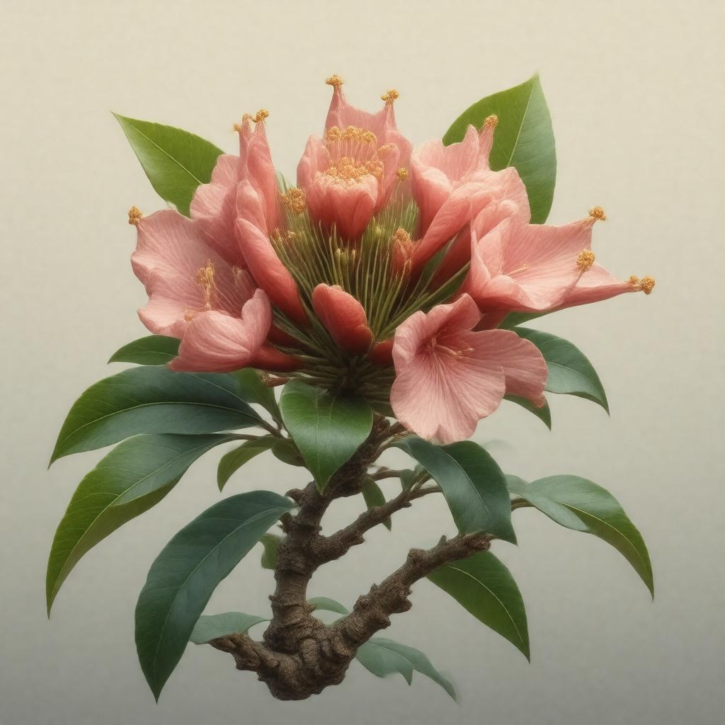 Click to view larger image AI-created image of Rhoipteleaceae