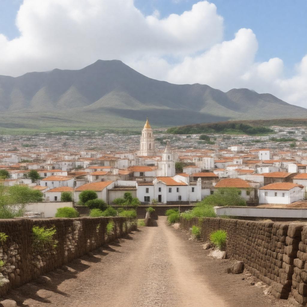 AI-created image of Ribeira Grande