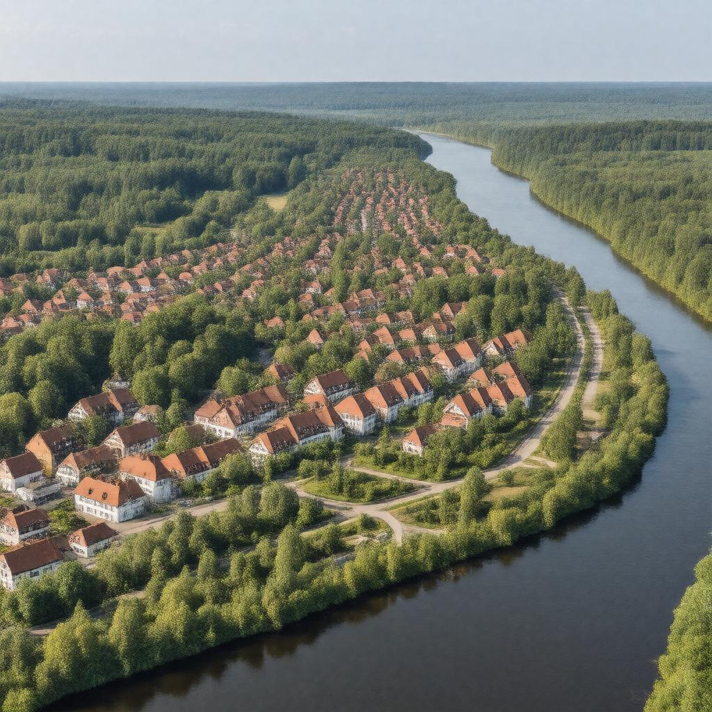 AI-created image of Ribnitz-Damgarten