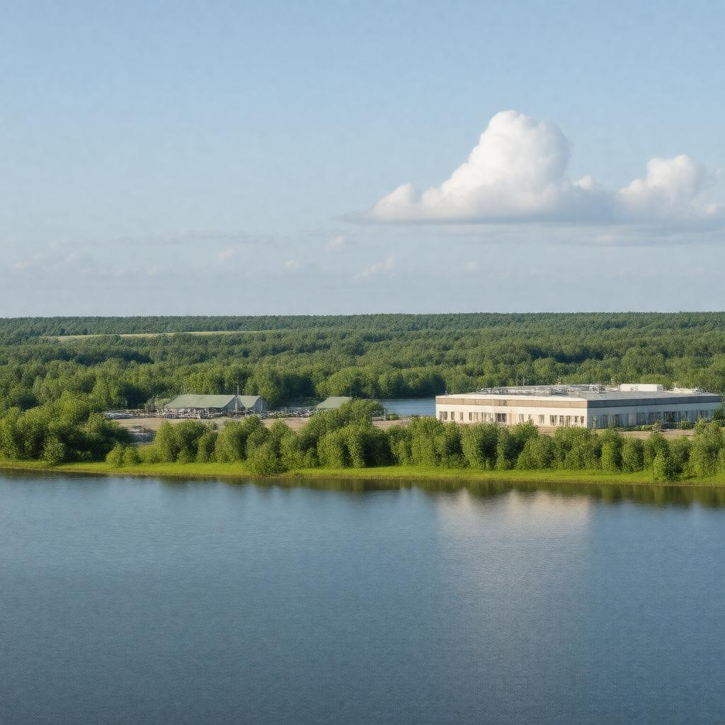 Click to view larger image AI-created image of Rice Lake